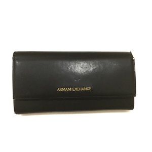 Armani Exchange Women's Black Wallet